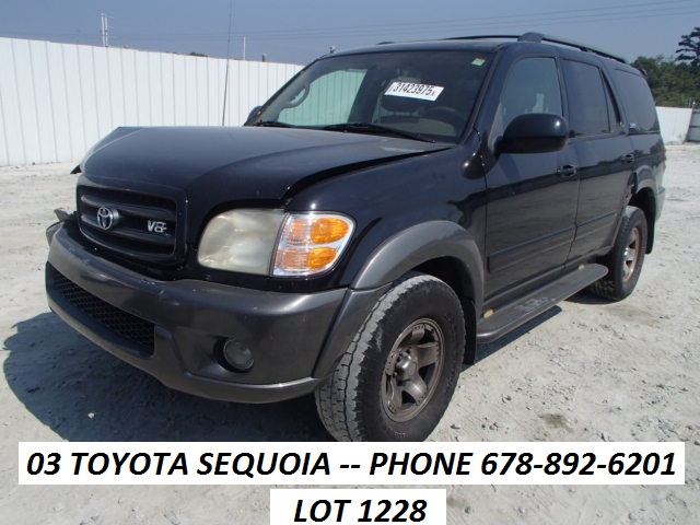 parts for toyota sequoia 2003 #2