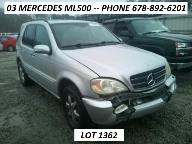 Mercedes ml salvage parts #5